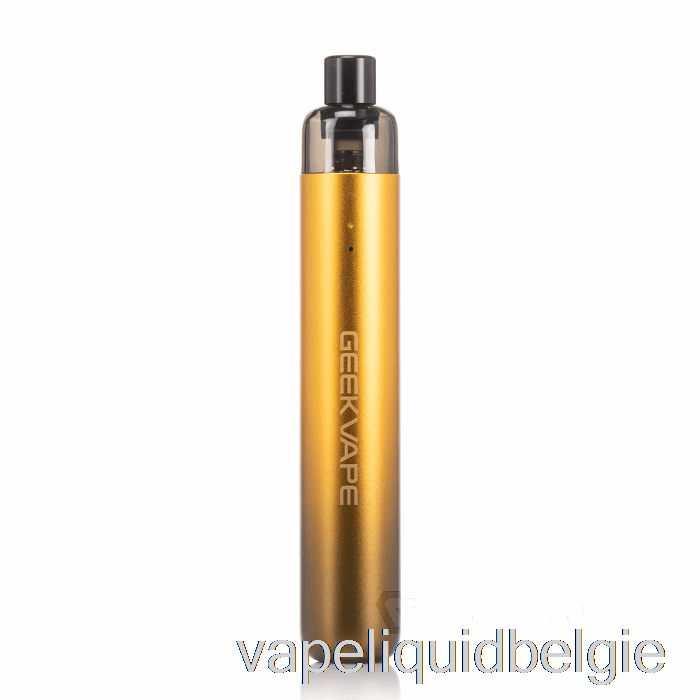 Vape België Geek Vape Wenax Sc Starterkit Goud Zwart